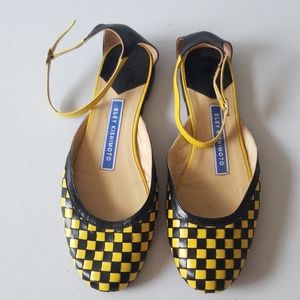 Eley Kishimoto ankle strap flats